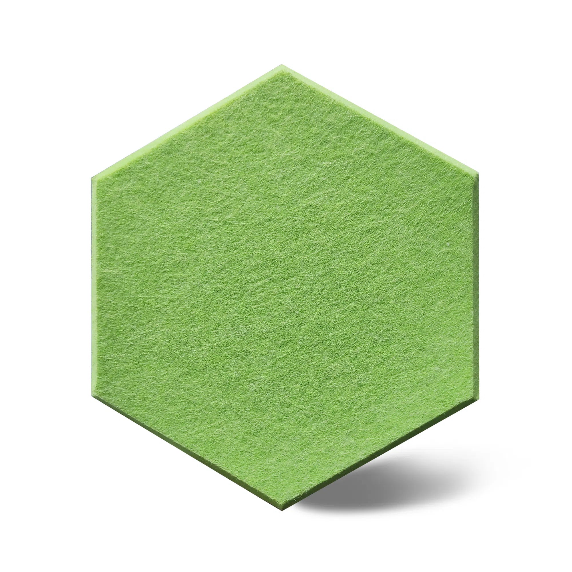 HEXA Felt 3D PET Wall Panels Sample colour swatch on white background DecorMania.eu